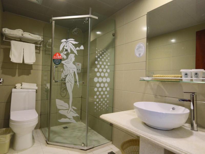 Greentree Inn Shanghai Pudong Airport Huaxia East Road Railway Station Shell Hotel Xangai Exterior foto