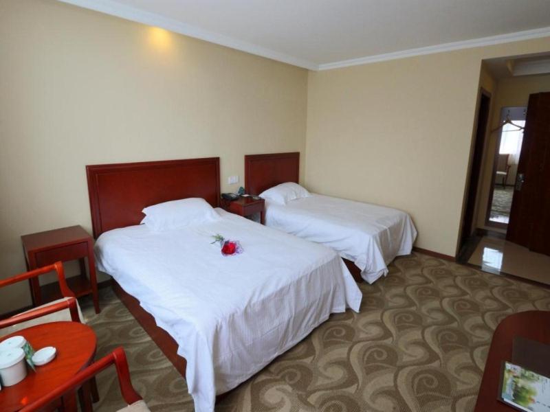 Greentree Inn Shanghai Pudong Airport Huaxia East Road Railway Station Shell Hotel Xangai Exterior foto