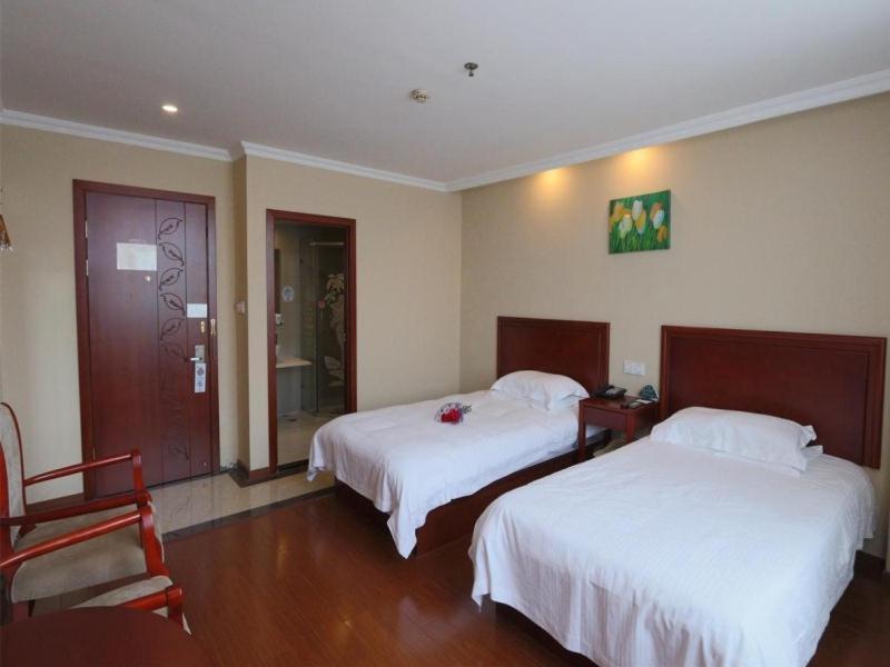 Greentree Inn Shanghai Pudong Airport Huaxia East Road Railway Station Shell Hotel Xangai Exterior foto