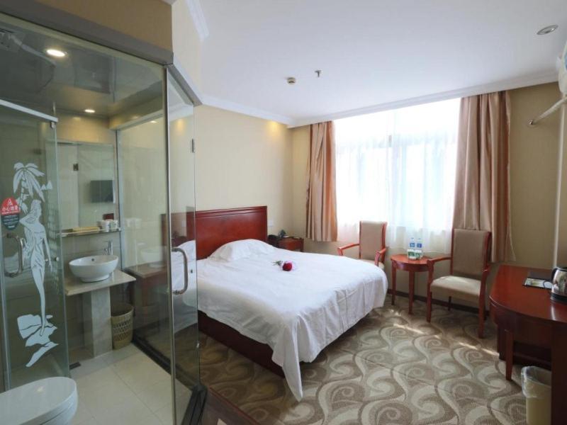 Greentree Inn Shanghai Pudong Airport Huaxia East Road Railway Station Shell Hotel Xangai Exterior foto