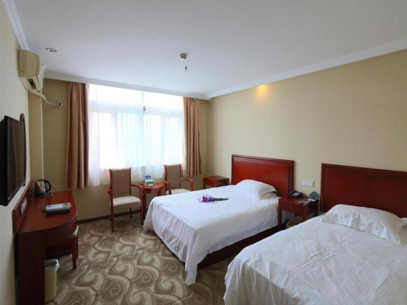 Greentree Inn Shanghai Pudong Airport Huaxia East Road Railway Station Shell Hotel Xangai Exterior foto