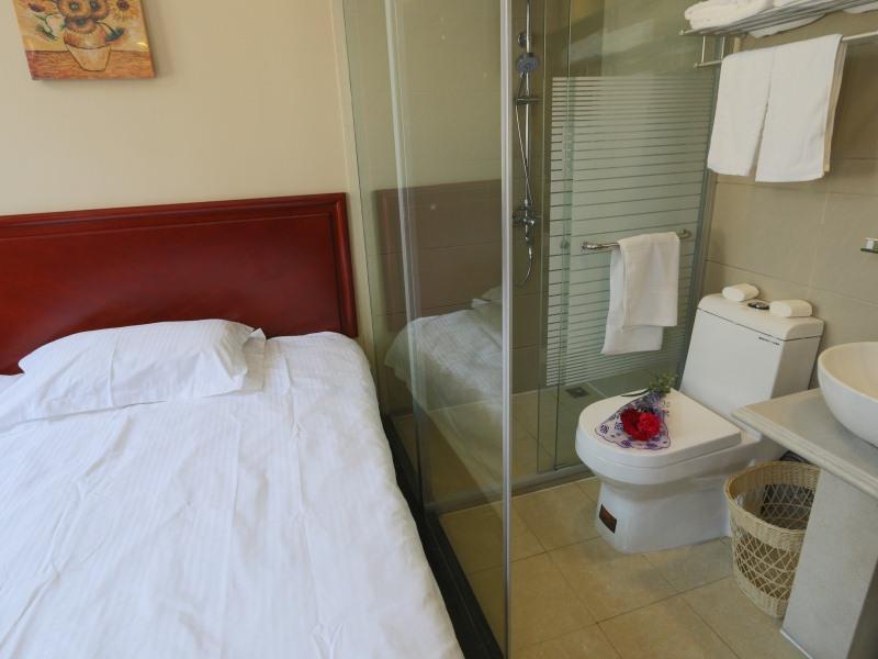 Greentree Inn Shanghai Pudong Airport Huaxia East Road Railway Station Shell Hotel Xangai Exterior foto