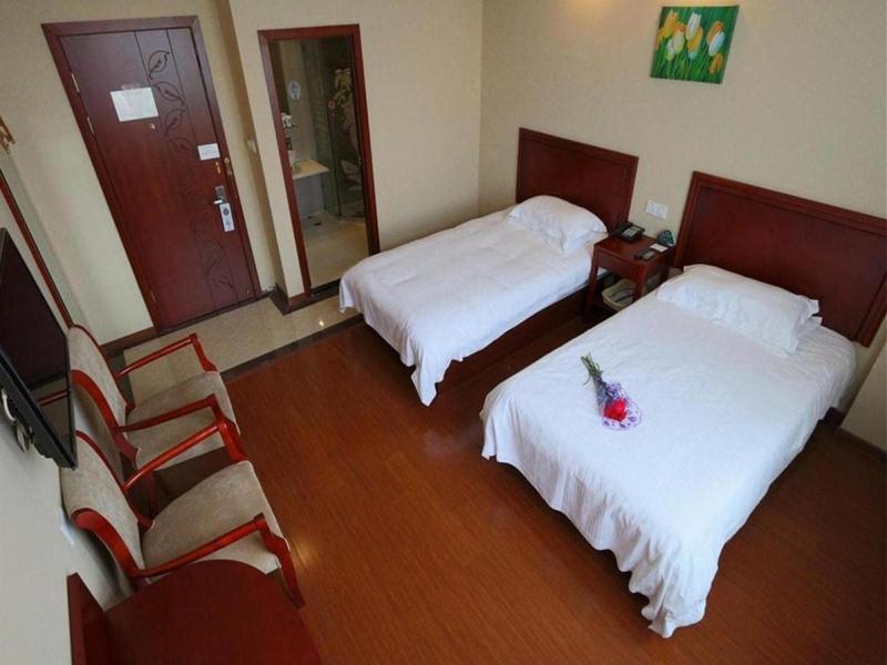 Greentree Inn Shanghai Pudong Airport Huaxia East Road Railway Station Shell Hotel Xangai Exterior foto