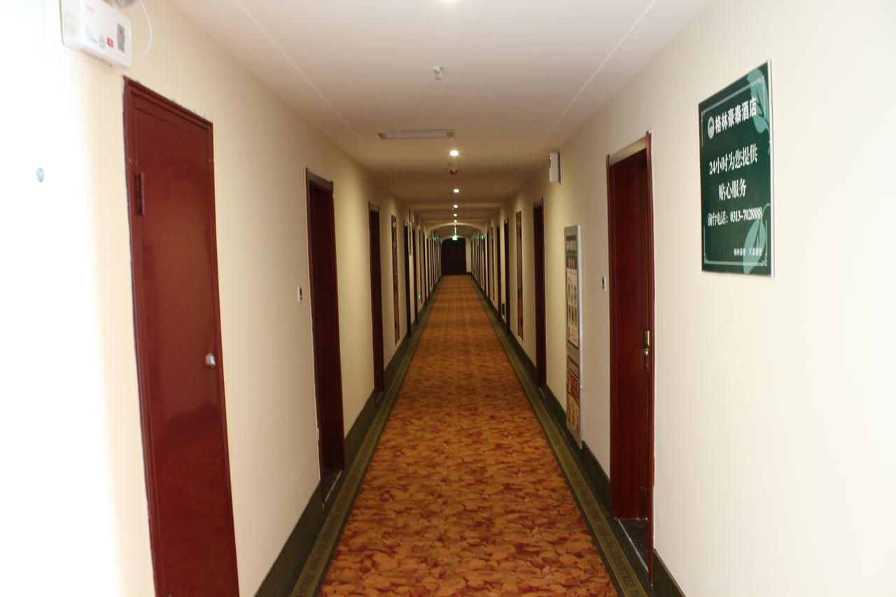 Greentree Inn Shanghai Pudong Airport Huaxia East Road Railway Station Shell Hotel Xangai Exterior foto