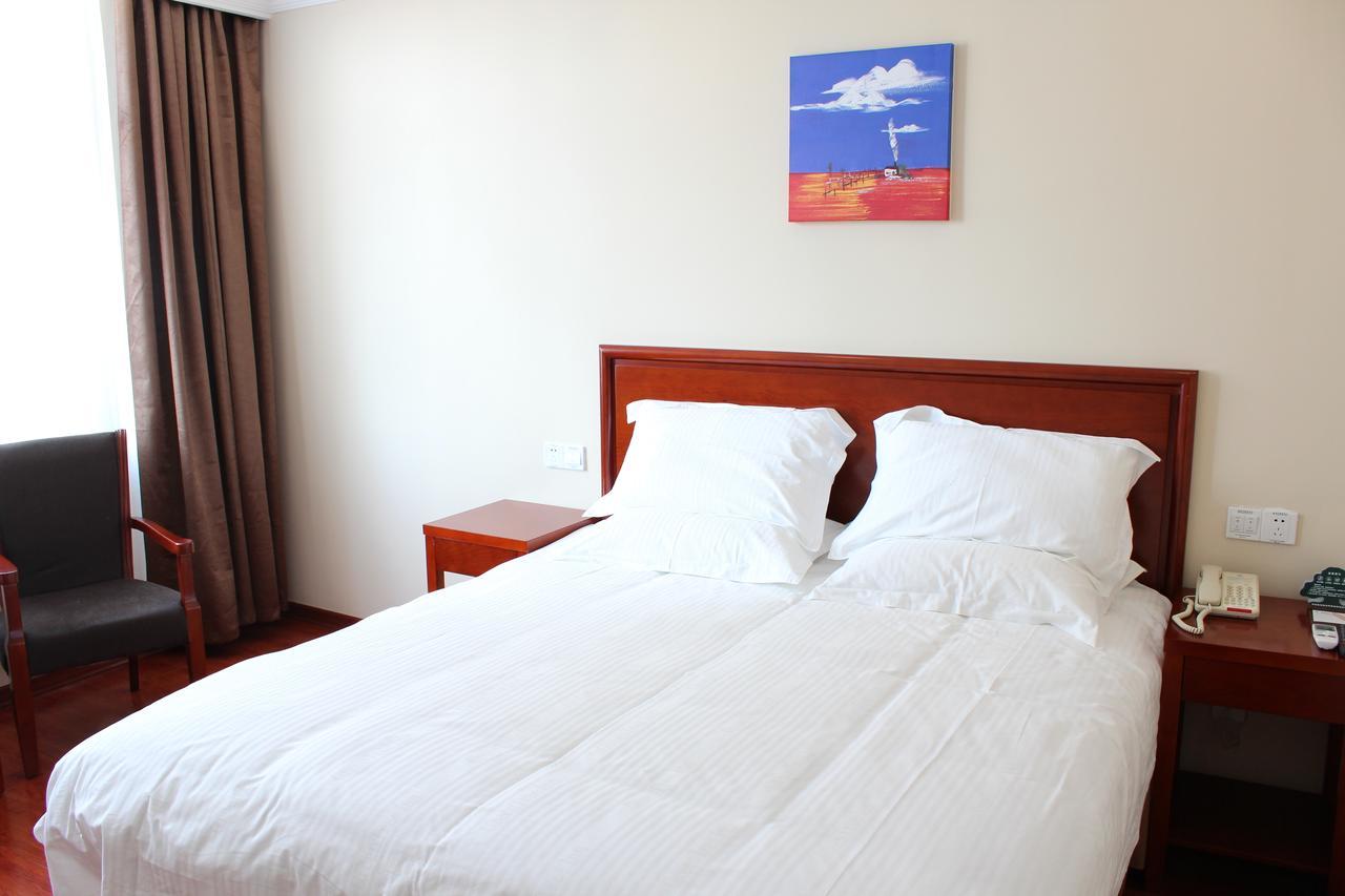 Greentree Inn Shanghai Pudong Airport Huaxia East Road Railway Station Shell Hotel Xangai Exterior foto